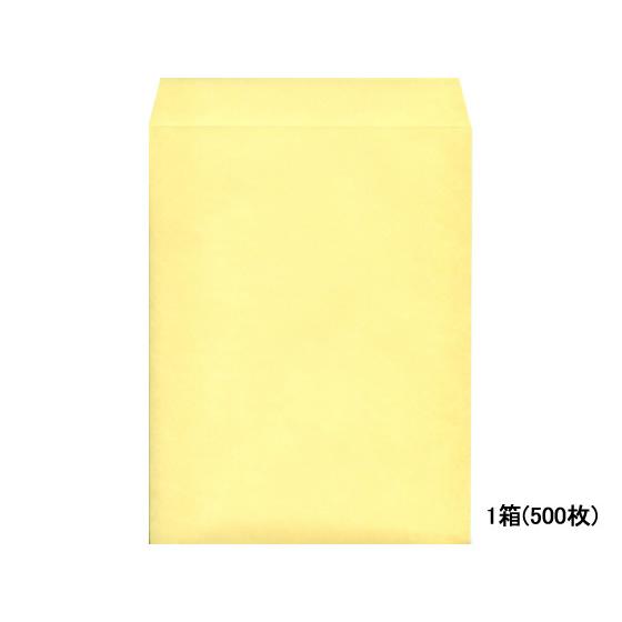 角3カラークラフト封筒クリーム 500枚 K3S-421 B5封筒 テープ無し 郵便番号枠なし 角３...