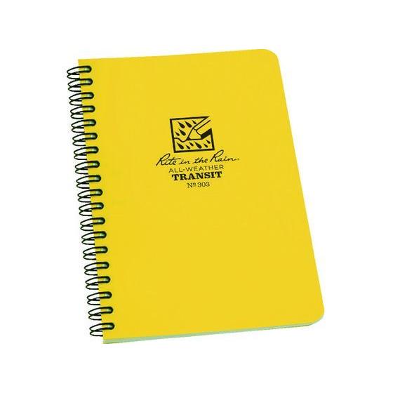 【お取り寄せ】RITR 4 5／8×7 スパイラルノートブック トランジット 303 罫線入りメモ ...