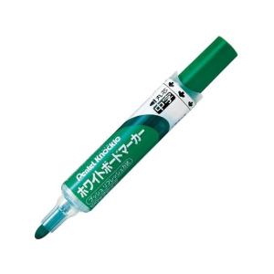 ぺんてる ホワイトボードマーカー ノックル 中字 緑 EMWLM-D 緑 グリーン系 ホワイトボードマーカー ペン