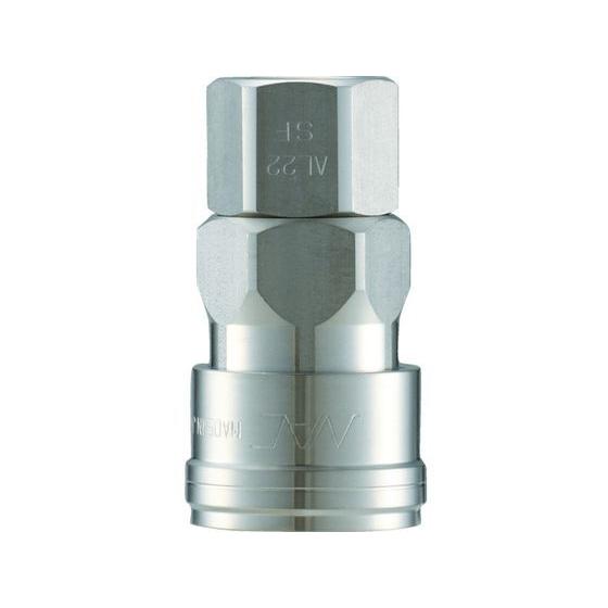 【お取り寄せ】ナック クイックカップリング AL40型 ステンレス製 オネジ取付用 CAL48SF3...