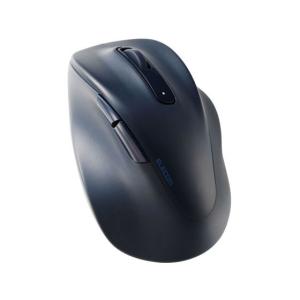 ELECOM 静音 2.4GHz無線マウス EX-G 5ボタン Mサイズ M-XGM30DBSKBK（ブラック）の商品画像
