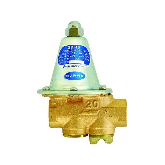 【お取り寄せ】ヨシタケ 戸別給水用減圧弁 20A GD-15-20A 圧力調整器 工具類 実験用小物...