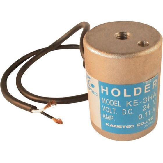 【お取り寄せ】カネテック 電磁ホルダー 径50mm×高さ50mm KE-5HA マグネット 測定 作...