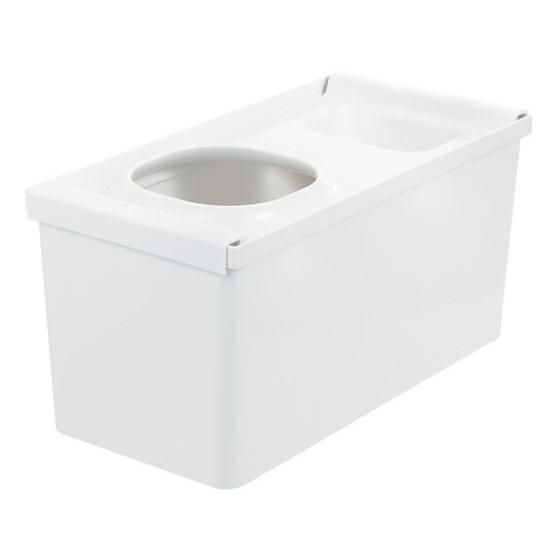 リッチェル トトノ 引き出し用 レジ袋収納ボックスR 110024 オーガナイザー ケース 卓上 厨...