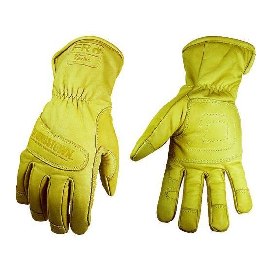 【お取り寄せ】YOUNGST 革手袋 FRウォータープルーフ アルティメット ケブラー(R) S 牛...