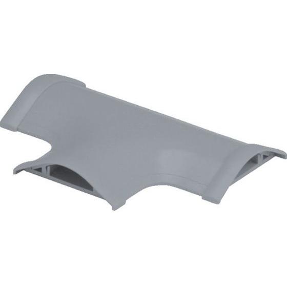 【お取り寄せ】マサル ガードマン2R型付属品 T型ブンキ 4号 グレー GAT41 床用配線カバー ...