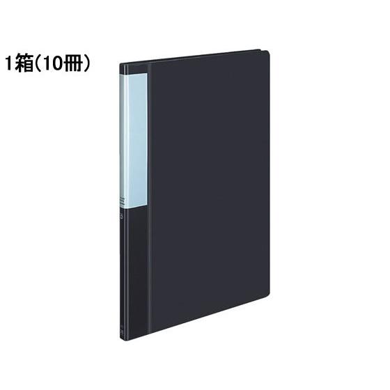 コクヨ クリヤーブック POSITY 固定式A4 20ポケットダークグレー10冊 Ａ４ 固定式クリヤ...