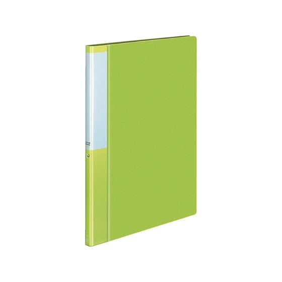 コクヨ クリヤーブック POSITY 固定式A4 20ポケット ライトグリーン Ａ４ 固定式クリヤー...