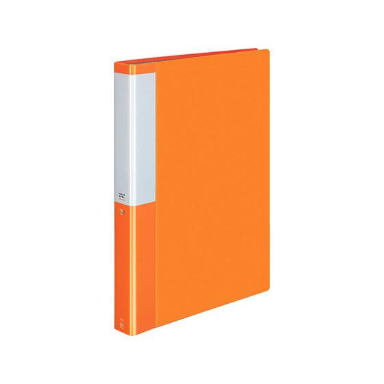 コクヨ クリヤーブック POSITY 固定式A4 60ポケット オレンジ Ａ４ 固定式クリヤーファイ...