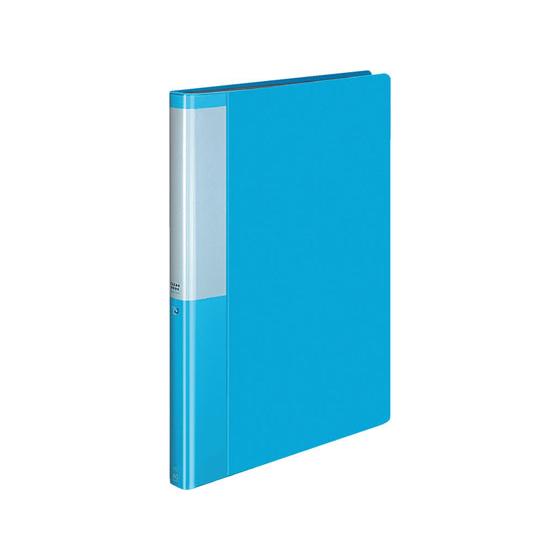 コクヨ クリヤーブック POSITY 固定式A4 40ポケット ライトブルー Ａ４ 固定式クリヤーフ...