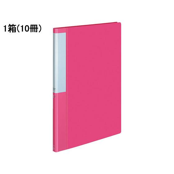 コクヨ クリヤーブック POSITY 固定式A4 20ポケット ピンク 10冊 Ａ４ 固定式クリヤー...