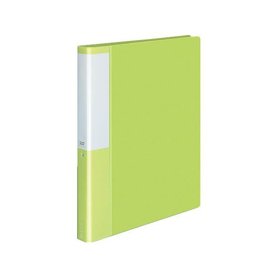 コクヨ クリヤーブック POSITY差替式A4 30穴背幅33 ライトグリーン Ａ４ 差替式クリヤー...