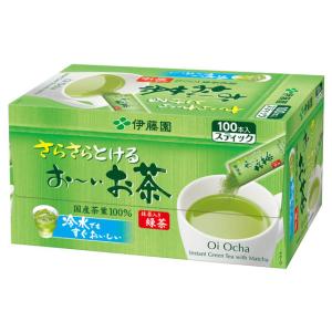 伊藤園 おーいお茶 抹茶入り緑茶 粉末 スティックタイプ ( 0.8g*100本