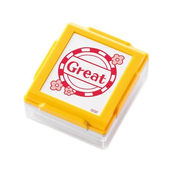 【お取り寄せ】シヤチハタ いいね!スタンプくん イエロー 02Great PEW-A1-R-02 ス...