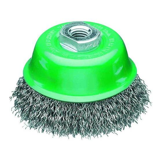 【お取り寄せ】LESSMANN 工業用カップブラシ Φ75 ステンレス 線径0.3 423364 パ...