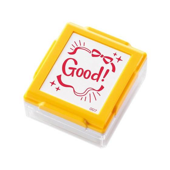 【お取り寄せ】シヤチハタ いいね!スタンプくん イエロー 07Good PEW-A1-R-07 スタ...