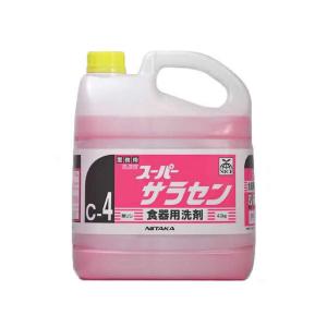 ニイタカ】業務用食器用洗剤 スーパーサラセン 4Kg×4本 業務用