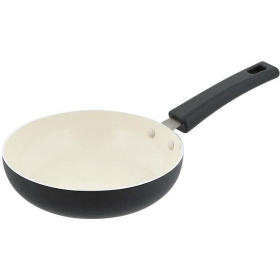 【お取り寄せ】LIV PLUS フライパン 16cm ガス火専用 マットグレー