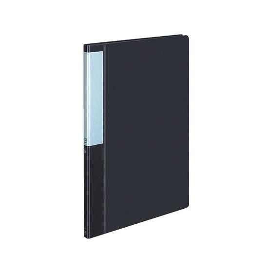 コクヨ クリヤーブック POSITY 固定式A4 20ポケット ダークグレー Ａ４ 固定式クリヤーフ...