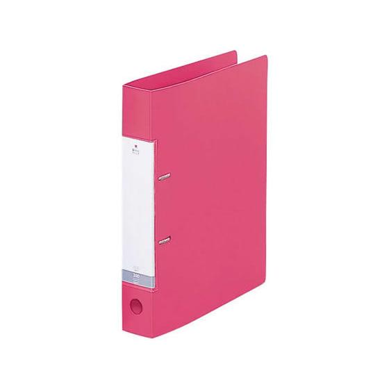 リヒトラブ D型リングファイル A4タテ 背幅46mm 赤 G2230-3 Ａ４ Ｄ型２穴リングファ...