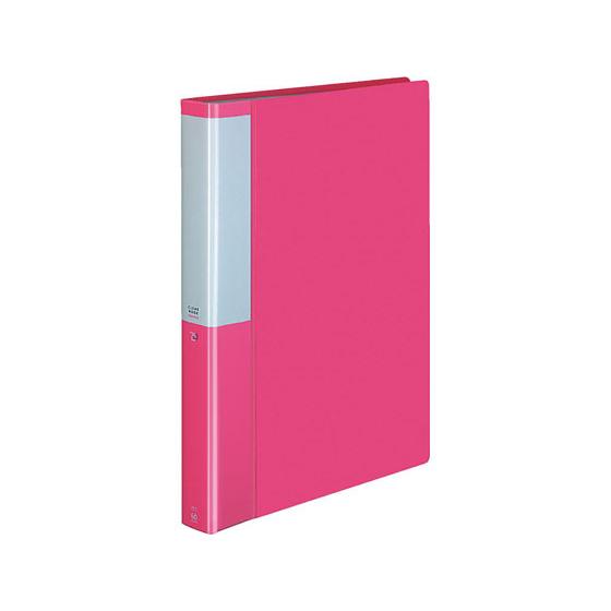 コクヨ クリヤーブック POSITY 固定式A4 60ポケット ピンク Ａ４ 固定式クリヤーファイル