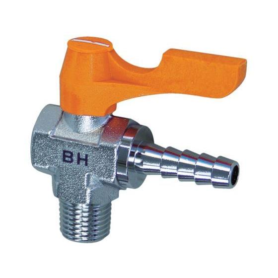 【お取り寄せ】ASOH エースボール ホースニップル型 PT3／8×Φ9 BH-3309 バルブ 弁...