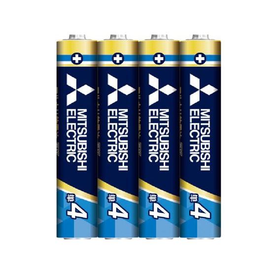 三菱電機 アルカリ乾電池 単4形 4本 LR03EXR 4S