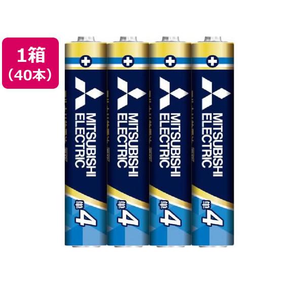 三菱電機 アルカリ乾電池 単4形 40本 LR03EXR 4S アルカリ乾電池 単４ アルカリ電池 ...