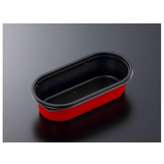 【お取り寄せ】中央化学 弁当容器 CT なごみ M20-10 BK-R 身 50枚 ランチボックス ...