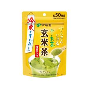 伊藤園 おーいお茶 玄米茶 粉末 チャック付き袋タイプ 抹茶入り ( 40g