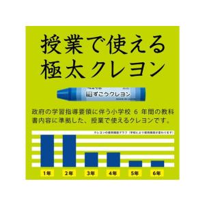 【お取り寄せ】ぺんてる ずこうクレヨン 単色 ...の詳細画像1