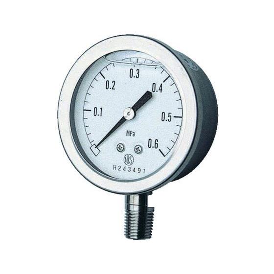 【お取り寄せ】長野 グリセン入圧力計 A枠立型 Φ60 最小目盛0.100 GV50-173-3.5...