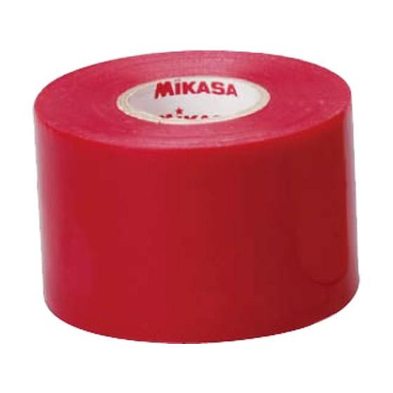 【お取り寄せ】ミカサ ラインテープ 伸びるタイプ 5cm幅 赤 4巻入 LTV-5025R
