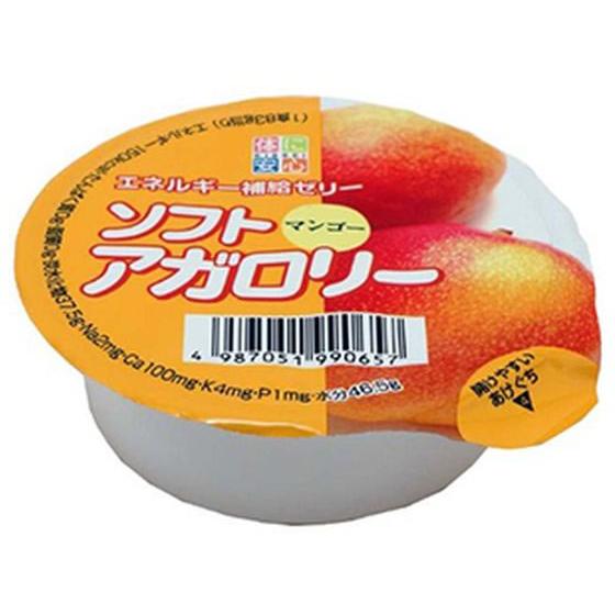 訳あり)キッセイ薬品工業 ソフトアガロリー マンゴー83g バランス栄養食品 栄養補助食品 栄養ドリ...