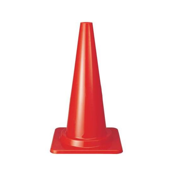 【お取り寄せ】TRUSCO カットコーン40φ 幅380mm×高さ660mm レッド TCC-4C-...