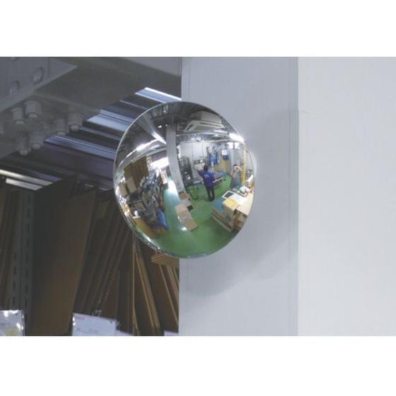 【お取り寄せ】コミー 丸ミラー280mm MF28 安全ミラー ガレージミラー 現場 安全 作業