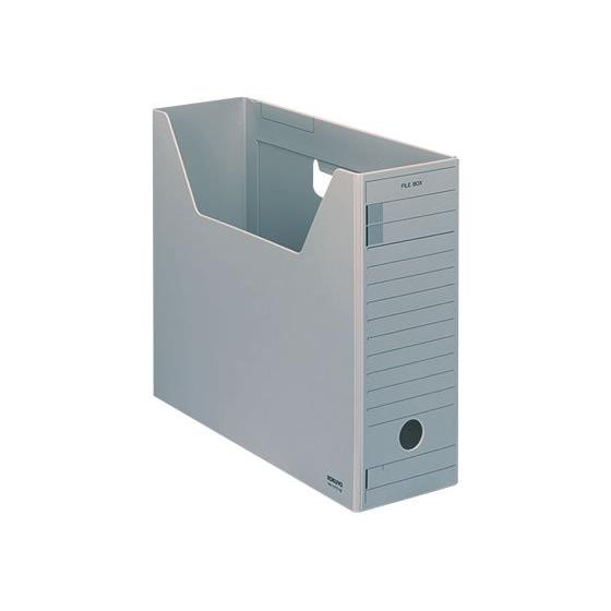 コクヨ ファイルボックス-FS〈Hタイプ〉A4ヨコ 背幅102mm グレー Ａ４ ボックスファイル ...