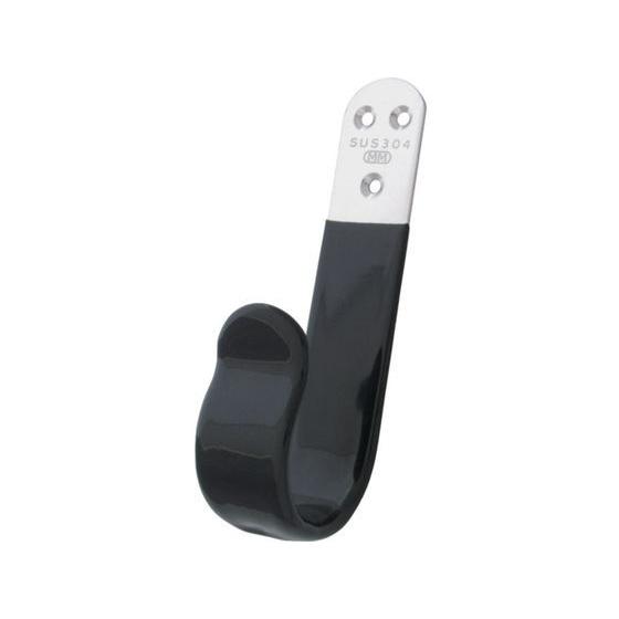 【お取り寄せ】水本 ステンレス フックホルダー 全長123mm A-1387 フック 吊り金具 建築...