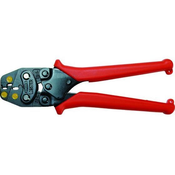 【お取り寄せ】エビ 絶縁被覆付閉端接続子用ミニ圧着工具 使用範囲CE1・2・5 AK25MA 圧着工...