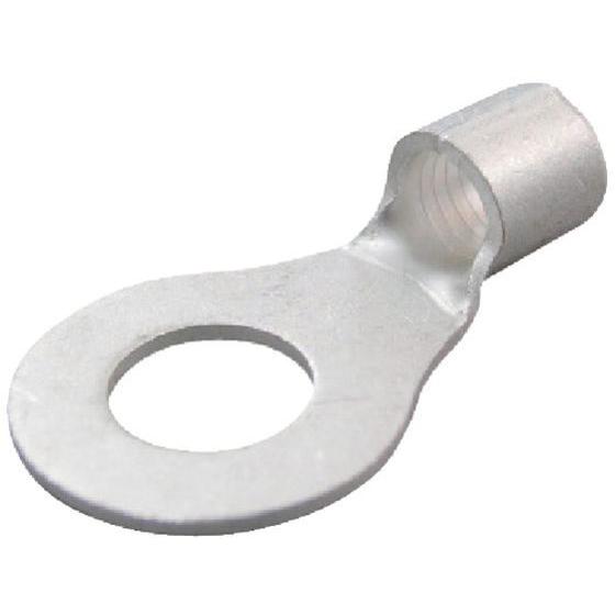 【お取り寄せ】ニチフ 裸圧着端子 R形(50P)外寸30mmスタッド径15mm R 38-14 圧着...