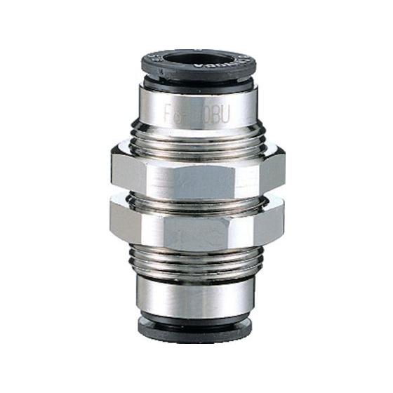 【お取り寄せ】チヨダ ファイブバルクヘッドユニオン 12mm F12-00BU 汎用管継手 コンプレ...