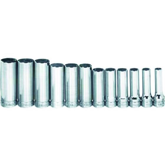 【お取り寄せ】WILLIAMS 3／8ドライブ ディープソケットセット 6角 12個 JHWMSBD...