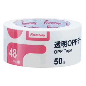 Forestway 透明OPPテープ 65μ 48mm×50m｜jetprice