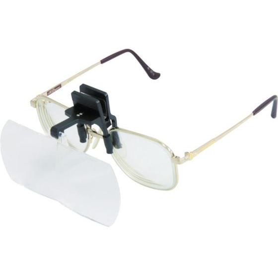 【お取り寄せ】池田レンズ 双眼メガネルーペクリップタイプ1.6倍&amp;2倍 HF-40DE