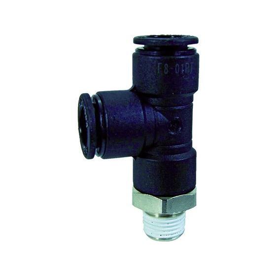 【お取り寄せ】チヨダ ファイブメイルランティ 8mm・R1／8 F8-01RT 汎用管継手 コンプレ...