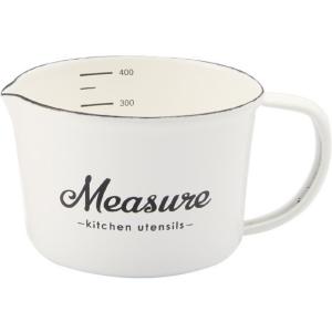 【お取り寄せ】豊琺瑯 Lilly White ホーロー メジャーカップ S 「MeaSure」｜jetprice