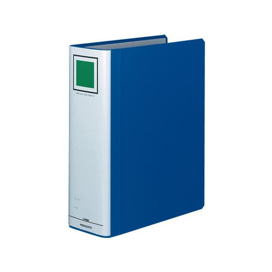 コクヨ チューブファイル〈エコツインR〉A4タテ とじ厚80mm 青 パイプファイル 2つ穴ファイル...