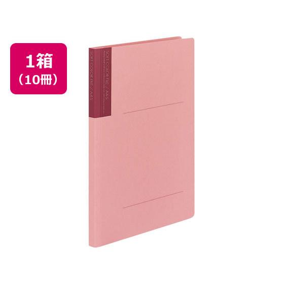 コクヨ ソフトカラーファイル A4タテ とじ厚15mm ピンク 10冊 フ-1-0 通常タイプ Ａ４...