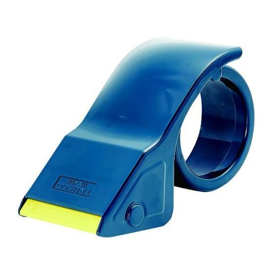 TRUSCO テープカッター 3インチ紙管用 樹脂製 TEX-2508 梱包用テープカッター ガムテ...