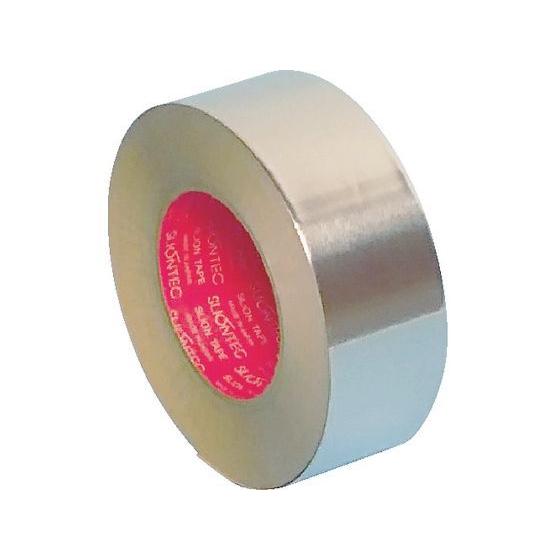 【お取り寄せ】スリオン NO.8167 アルミテープ 80ミクロン 50mm幅 つやあり 配管テープ...